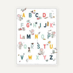 letterposter onderwijs hoofdletters