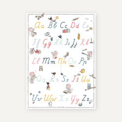 letterposter schrijfletters onderwijs