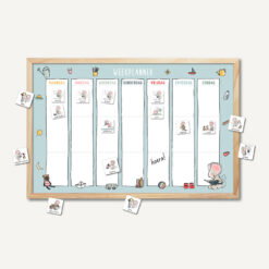 Weekplanner hout