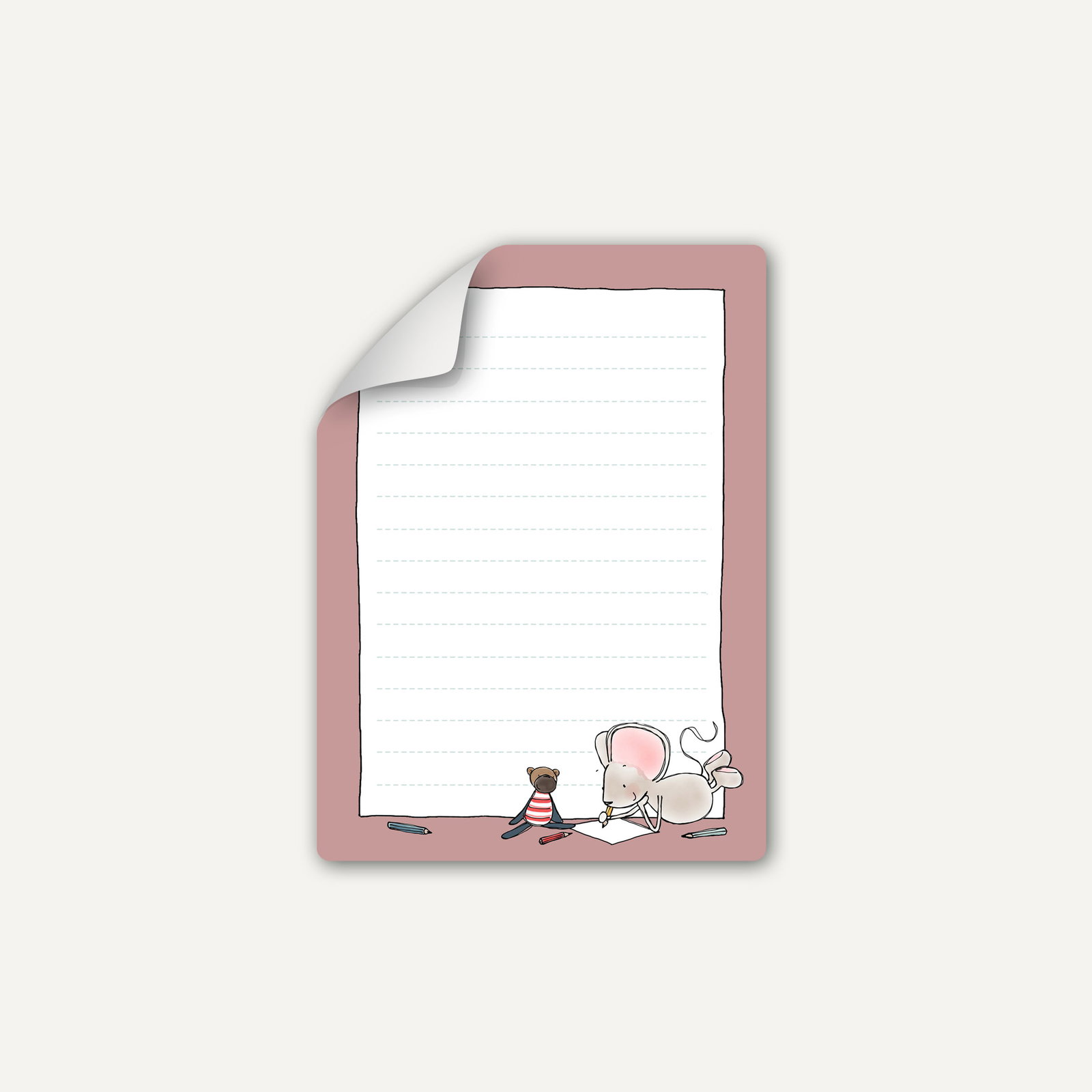 Notitieplanner rood